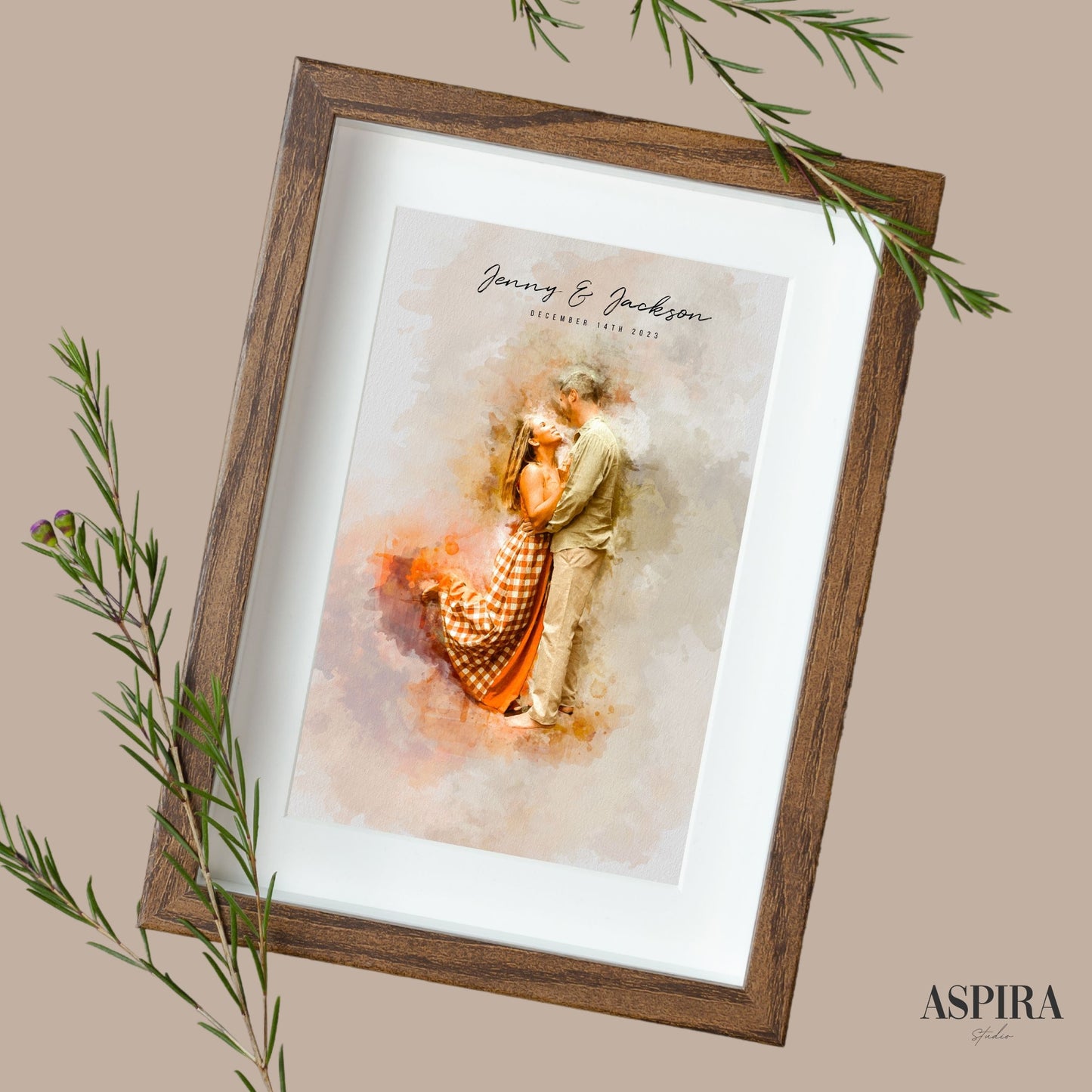 Customized watercolor portraits: Unique gifts for all occasions